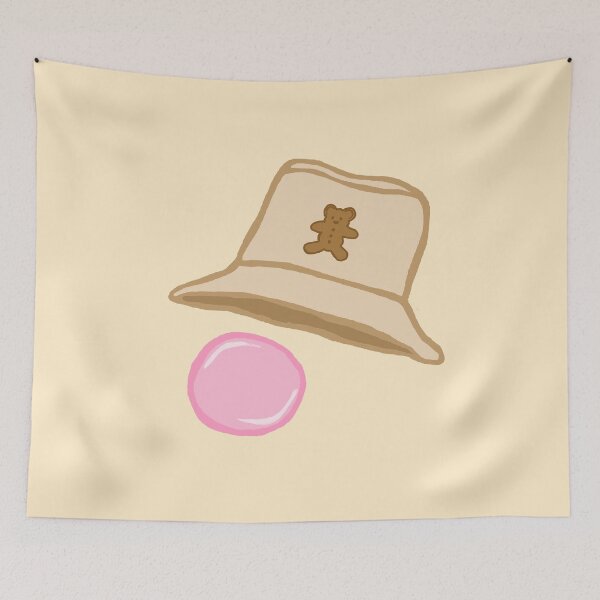 Item preview, Cartoon Cute Bear Bucket Hat with Bubblegum designed and sold by CamilasPrints.