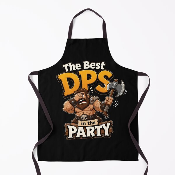 Item preview, The Best DPS In The Party Funny RPG Barbarian designed and sold by BadhbhLoot.