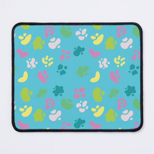 Item preview, Abstract seamless pattern with fluid organic shapes in spring colors designed and sold by AlicinaM.