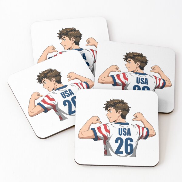 Item preview, Anime USA Soccer Player Number 26 Jersey Back designed and sold by Anne97s.