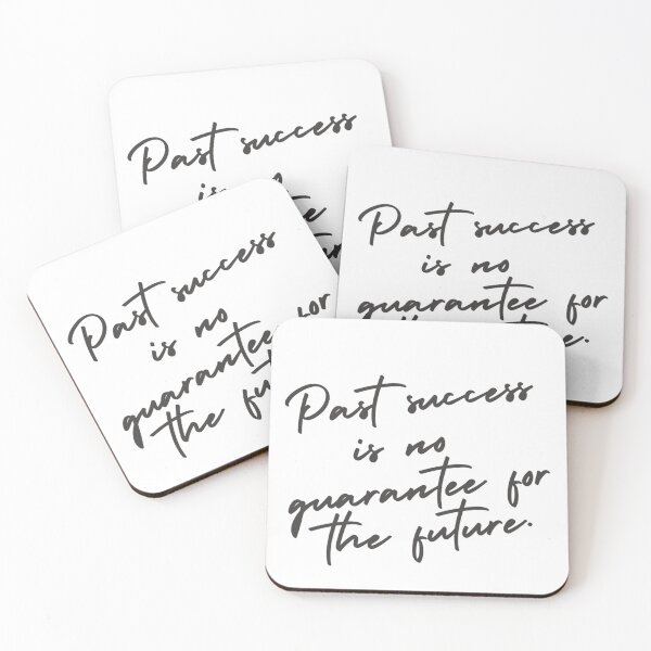 Item preview, Past success is no guarantee for the future  designed and sold by angelicamstore.