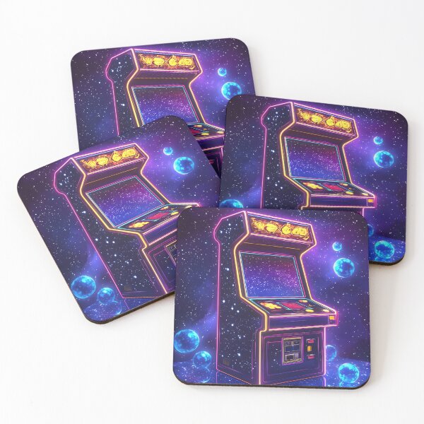 Item preview, 3d Render Of Neon Arcade Scene designed and sold by Checho30.