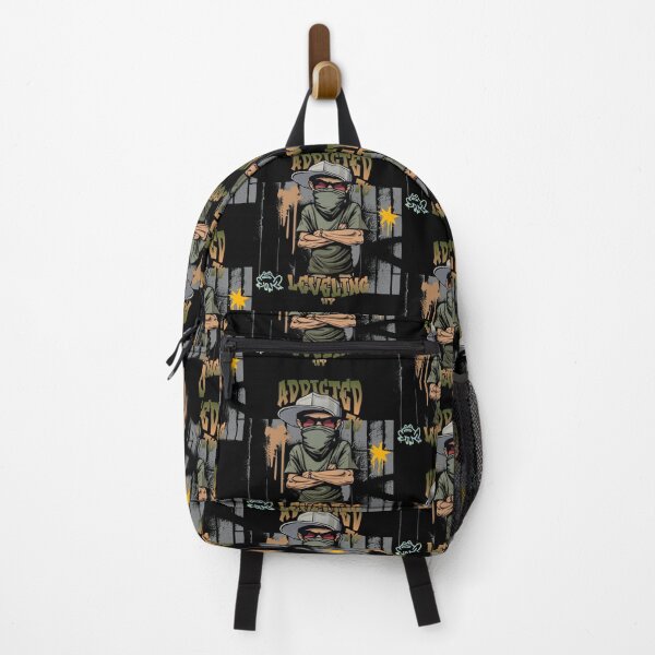 Item preview, Streetwear Graphic Addicted To Leveling Up designed and sold by Szpaku desart .