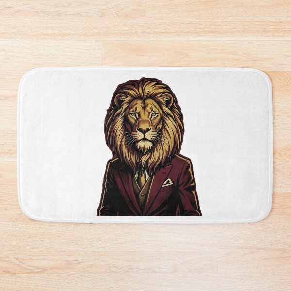 Item preview, Lion's face and male body designed and sold by The best online style shop.