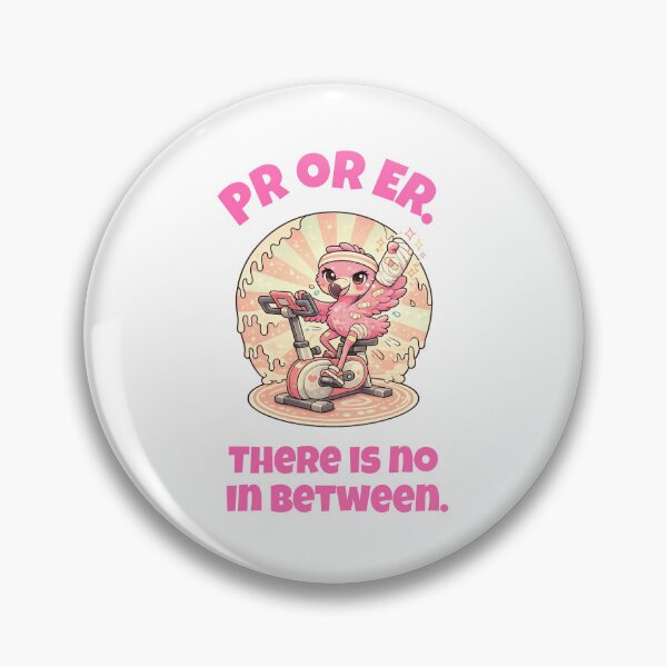 Item preview, Injured Flamingo Spinning Bike Gym Humor Design designed and sold by CrtclMess.