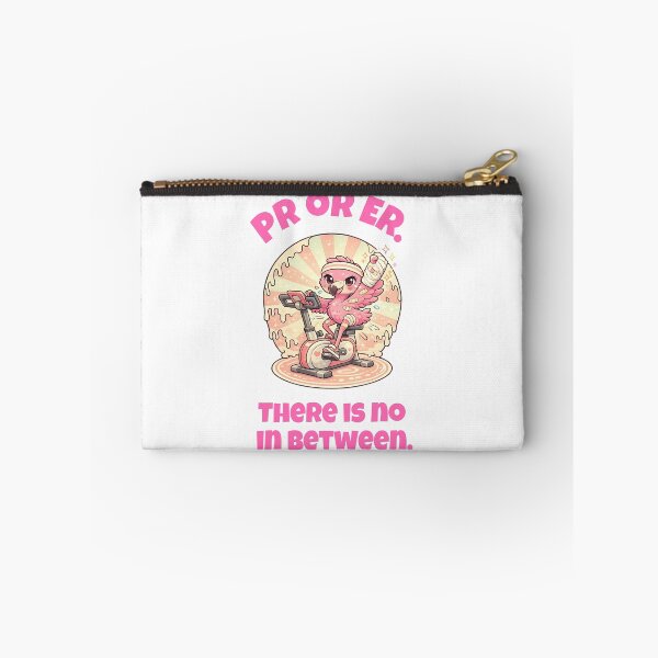 Item preview, Injured Flamingo Spinning Bike Gym Humor Design designed and sold by CrtclMess.