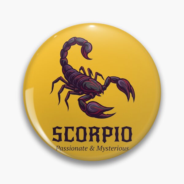 Item preview, Scorpio Daily Horoscope Zodiac Sign – Passionate & Mysterious Astrology Scorpion Design designed and sold by Bhaskar Digital Art.