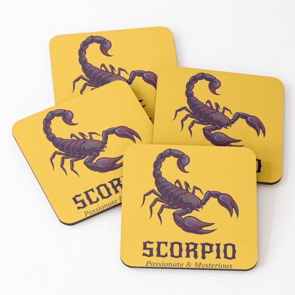Item preview, Scorpio Daily Horoscope Zodiac Sign – Passionate & Mysterious Astrology Scorpion Design designed and sold by Bhaskar Digital Art.