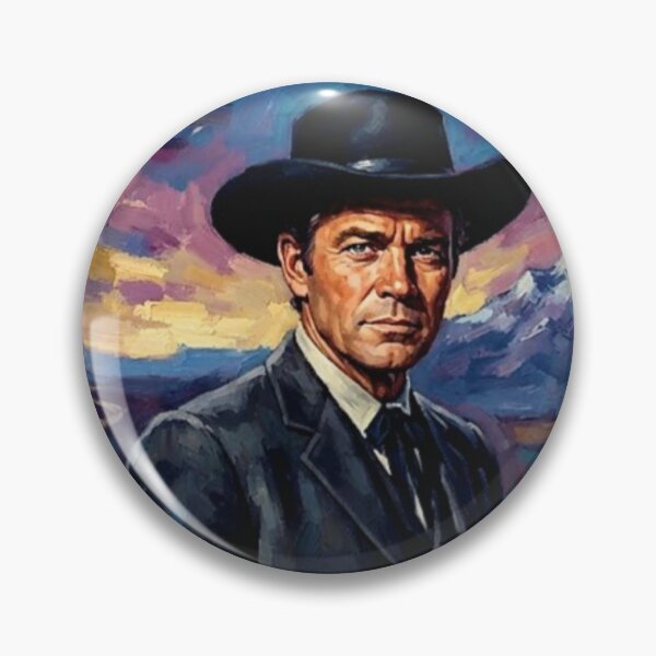 Item preview, Have Gun Will Travel Retro Western Paladin San Francisco Knight Errant Tribute Art TV Show Poster designed and sold by Art's Diner.