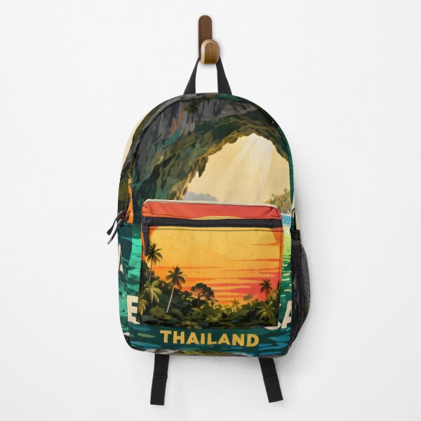 Item preview, Emerald Cave - Thailand Retro Sunset Collection designed and sold by Spirit of Siam.