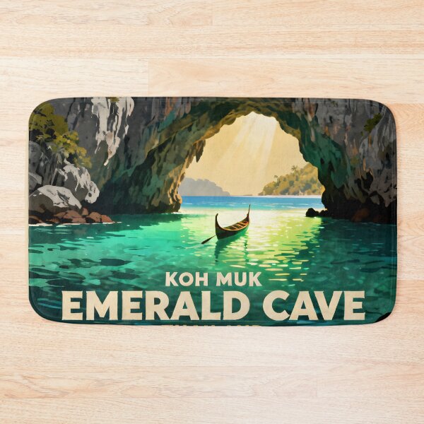 Item preview, Emerald Cave - Thailand Retro Sunset Collection designed and sold by Spirit of Siam.