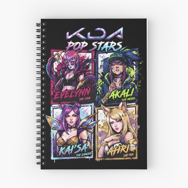 Item preview, League of Legends: KDA Pop Stars designed and sold by MarcelinoDesigns.