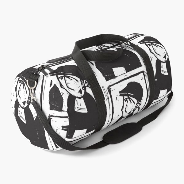 Item preview, Classic Football Fan Illustration | Retro Terrace Supporter | Black & Whjite Scarf - Lino designed and sold by GWARTGB.
