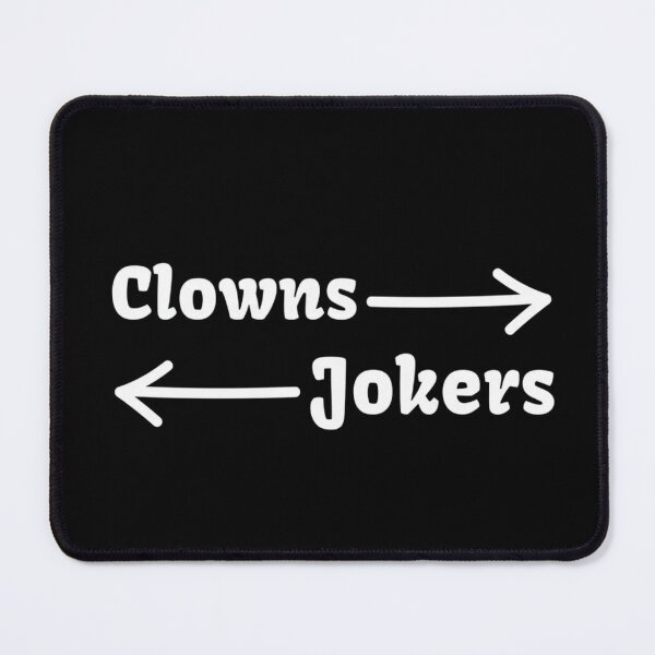 Item preview, Clowns to the Right Jokers to the Left Minimalist Alt Gift designed and sold by Thread&Fable.