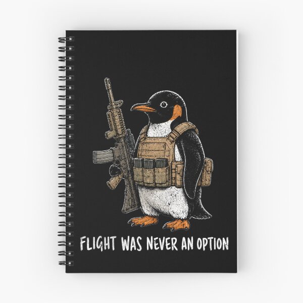 Item preview, Flight Was Never An Option Penguin  designed and sold by IdealDo.