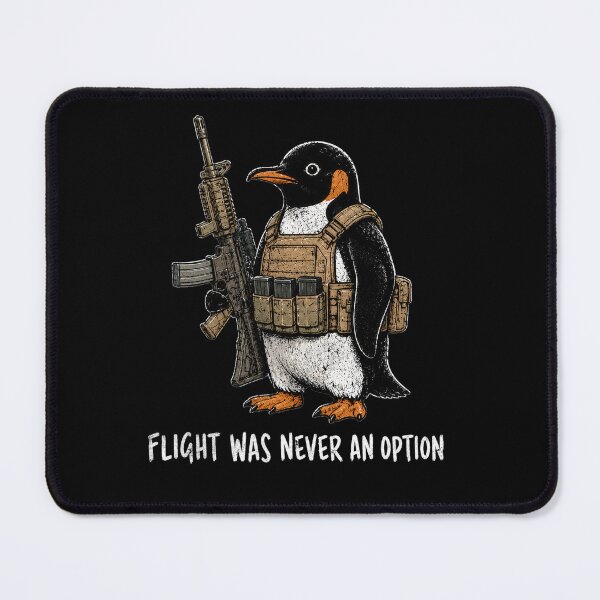 Item preview, Flight Was Never An Option Penguin designed and sold by IdealDo.