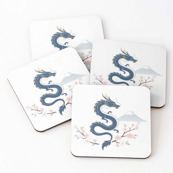 Item preview, Japan, dragons and cherry blossoms designed and sold by YBY1981.