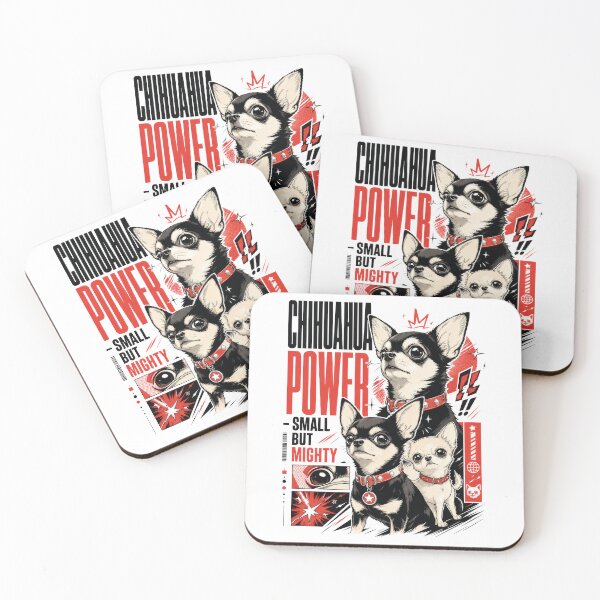 Item preview, Chihuahua Power Small But Mighty Urban Kawaii designed and sold by AntiqueImages.