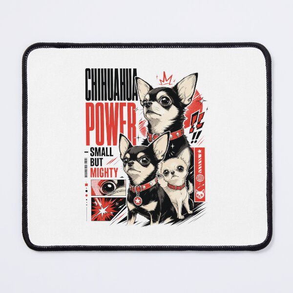 Item preview, Chihuahua Power Small But Mighty Urban Kawaii designed and sold by AntiqueImages.