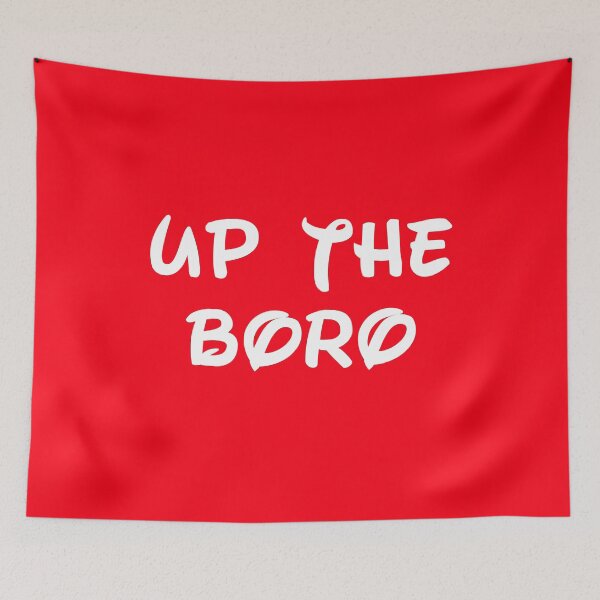 Item preview, Up The Boro Theme Park Parody Middlesbrough designed and sold by Logo-A-GoGo.