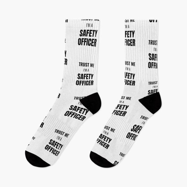 Item preview, Trust Me I'm a Safety Officer (Black) designed and sold by ShipCrewNation.