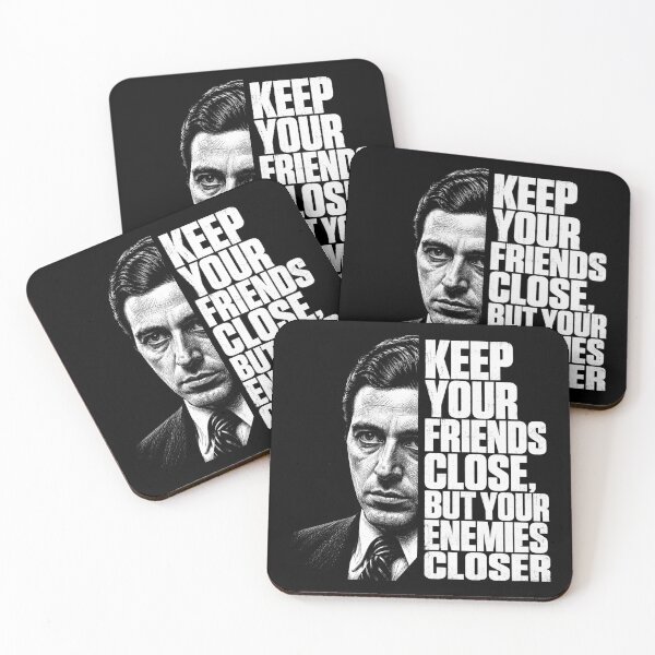 Item preview, Godfather Keep Enemies Closer designed and sold by calypso-designs.
