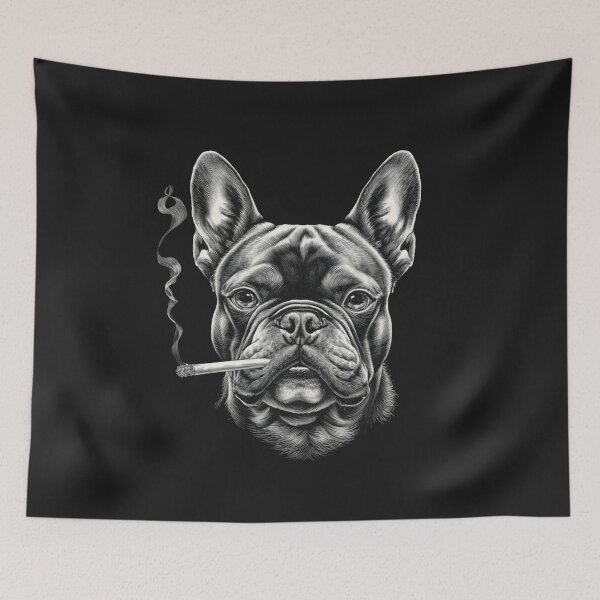 Item preview, SMOKING FRENCHIE designed and sold by BKDIGITALSHOP.