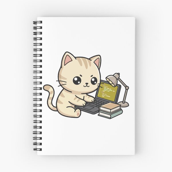 Item preview, Cutest Coding Cat - Kawaii Senior Developer Silhouette Design designed and sold by HICHAMORO.