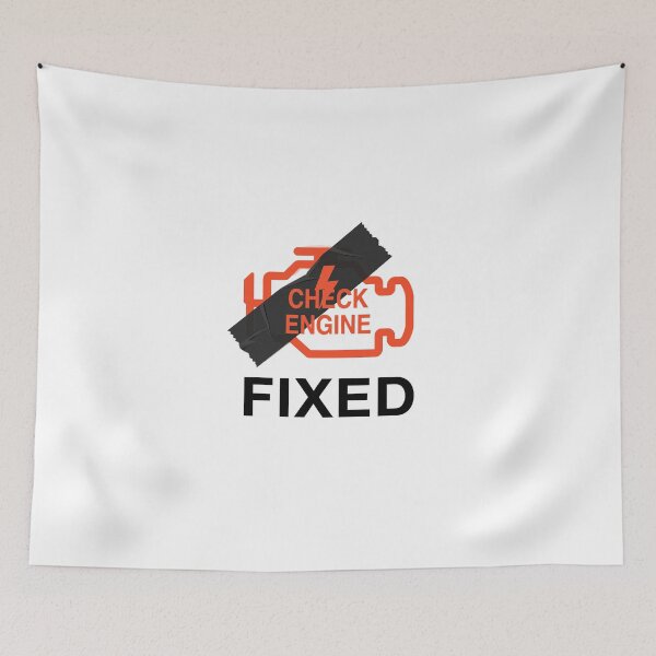 Item preview, Check Engine Light Tape Fix  designed and sold by Pepeud.