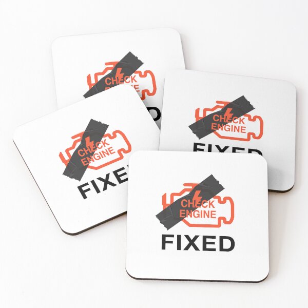 Item preview, Check Engine Light Tape Fix  designed and sold by Pepeud.