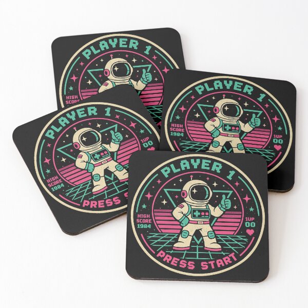 Item preview, Astronaut Player 1 High Score Arcade - Retro Gaming designed and sold by irfanshikh.