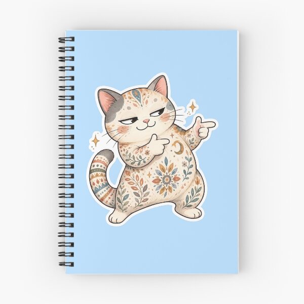Item preview, Cute Cat Finger Guns Meme designed and sold by Iampoji.