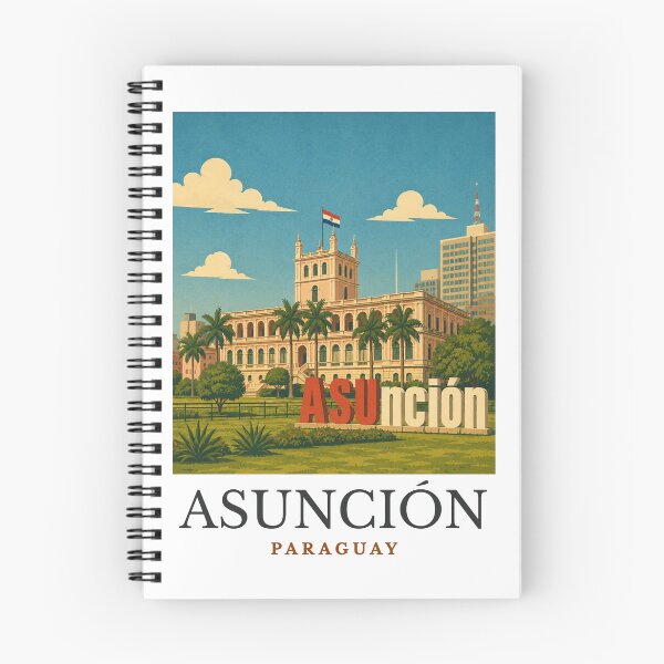Item preview, Asunción - Paraguay designed and sold by GoodOldVintage.