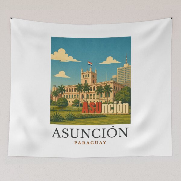 Item preview, Asunción - Paraguay designed and sold by GoodOldVintage.