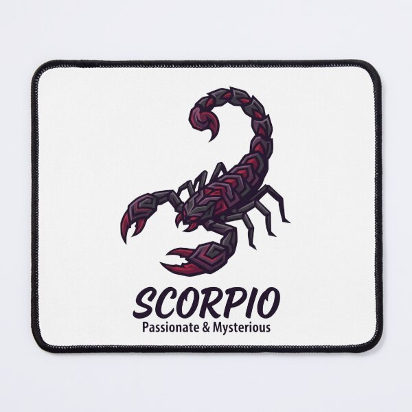 Item preview, Scorpio Daily Horoscope Zodiac Art – Passionate & Mysterious Scorpion Astrology Design designed and sold by Bhaskar Digital Art.