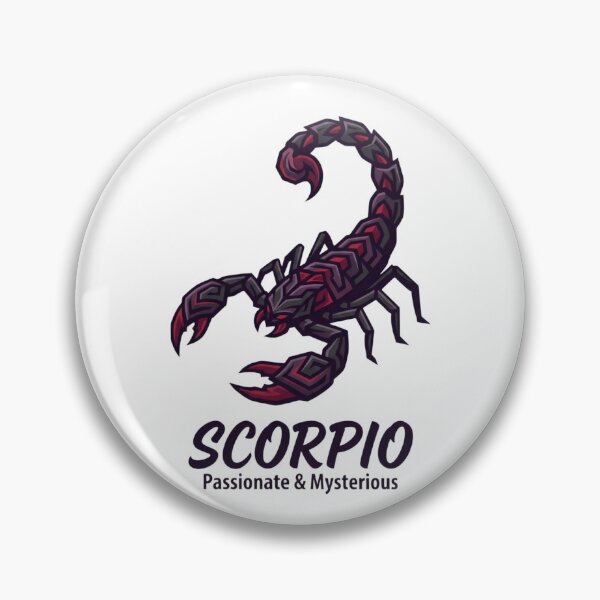 Item preview, Scorpio Daily Horoscope Zodiac Art – Passionate & Mysterious Scorpion Astrology Design designed and sold by Bhaskar Digital Art.