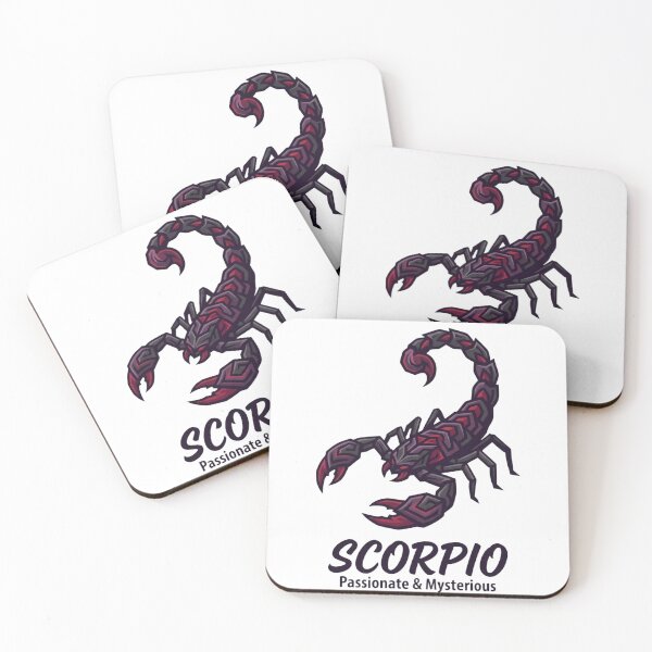 Item preview, Scorpio Daily Horoscope Zodiac Art – Passionate & Mysterious Scorpion Astrology Design designed and sold by Bhaskar Digital Art.