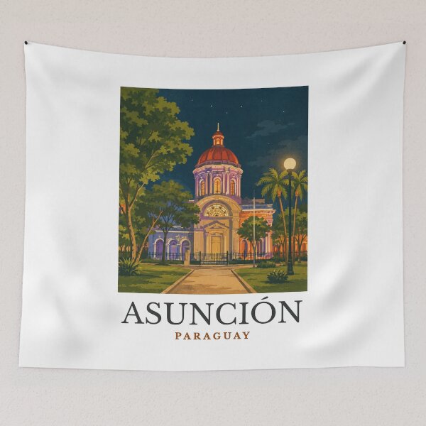 Item preview, Asunción - Paraguay designed and sold by GoodOldVintage.