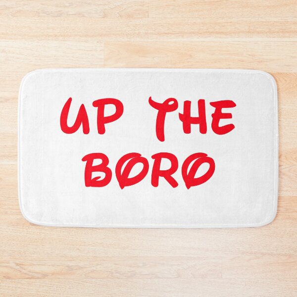 Item preview, Up The Boro Theme Park Parody Middlesbrough Reds designed and sold by Logo-A-GoGo.