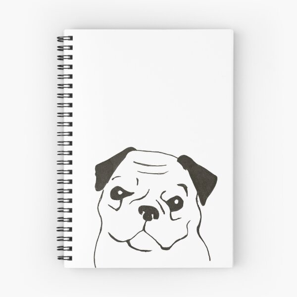 Item preview, Silueta de pug designed and sold by San-shine-arts.