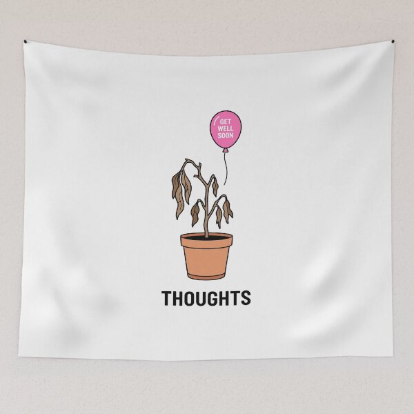 Item preview, Dead Houseplant Get Well Soon  designed and sold by Pepeud.