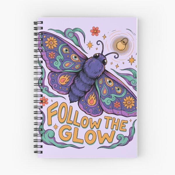 Item preview, Follow The Glow Mystic Moth designed and sold by CutePawCreation.