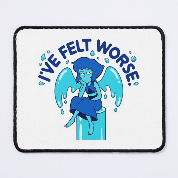 Item preview, Lapis Lazuli I've Felt Worse Water Wings Quote designed and sold by 0Zetgest.
