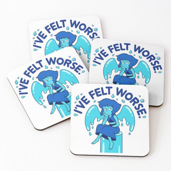 Item preview, Lapis Lazuli I've Felt Worse Water Wings Quote designed and sold by 0Zetgest.