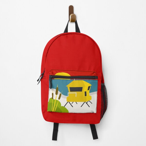 Item preview, Lifeguard Station at Sunset Beach designed and sold by Sonia Pascual Izquierdo.