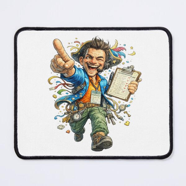 Item preview, Funny Event Host designed and sold by AlexLineArt.