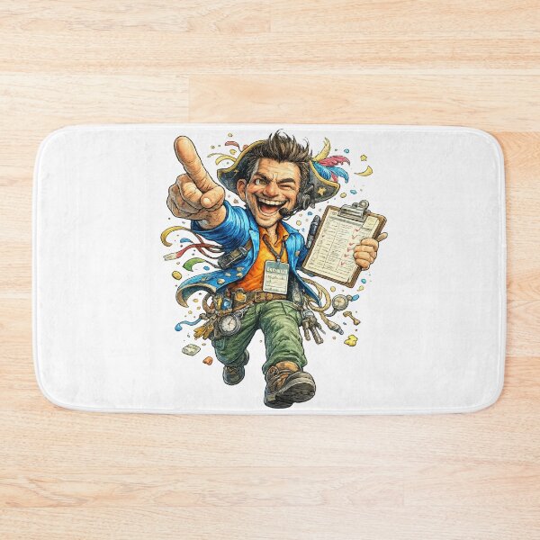 Item preview, Funny Event Host designed and sold by AlexLineArt.