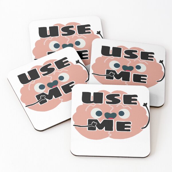 Item preview, Use Me Funny Brain Cartoon Art designed and sold by MennaAllah12.