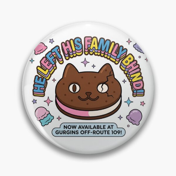 Item preview, Cookie Cat Left His Family Behind Retro Ad designed and sold by 0Zetgest.