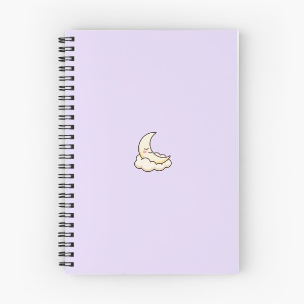 Item preview, Kawaii Sleepy Crescent Moon on Cloud designed and sold by Castiora.